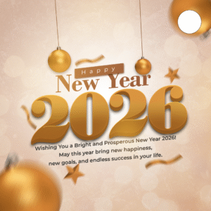 New Year PSD Template | Photoshop Design | ENGLISH